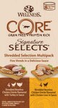 wellness core shredded cat food